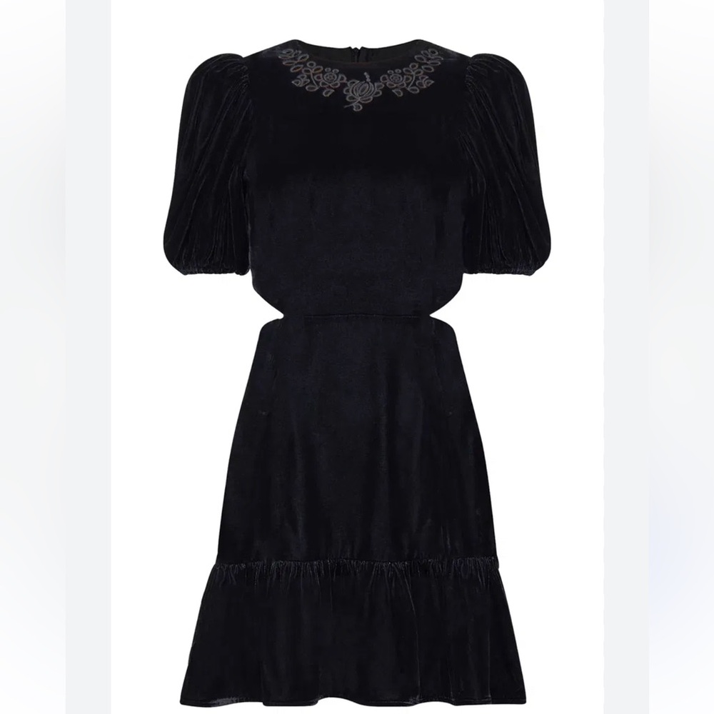 FRENCH CONNECTION
Ilvana Embroidery Anglaise Cut-Out Mini Dress size us6